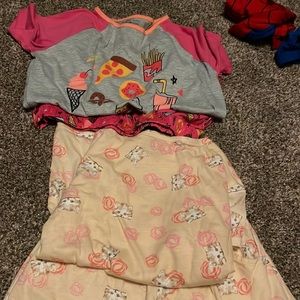 lot if 2 bnwot girls pjs